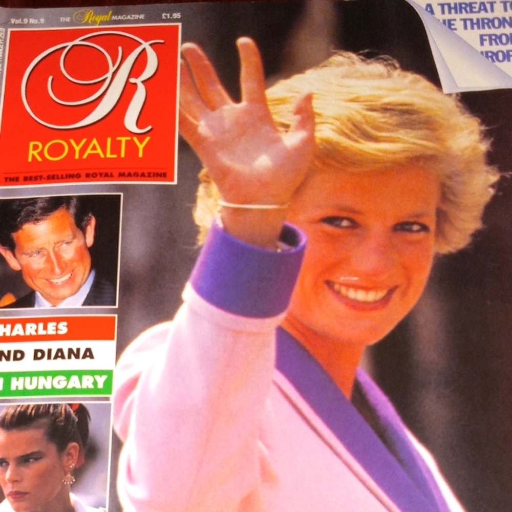 Royalty Magazine with Princess Diana